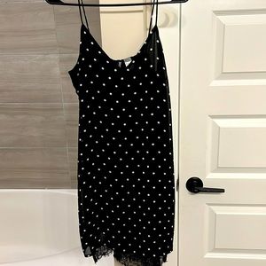 Beautiful sexy polka dot slip dress - Brand New!!